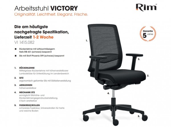 Drehstuhl Victory | sofort lieferbar