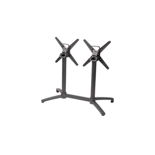 Cafetisch Felizia klappbar 2 Säulen HPL Platte 12 mm 120 x 80