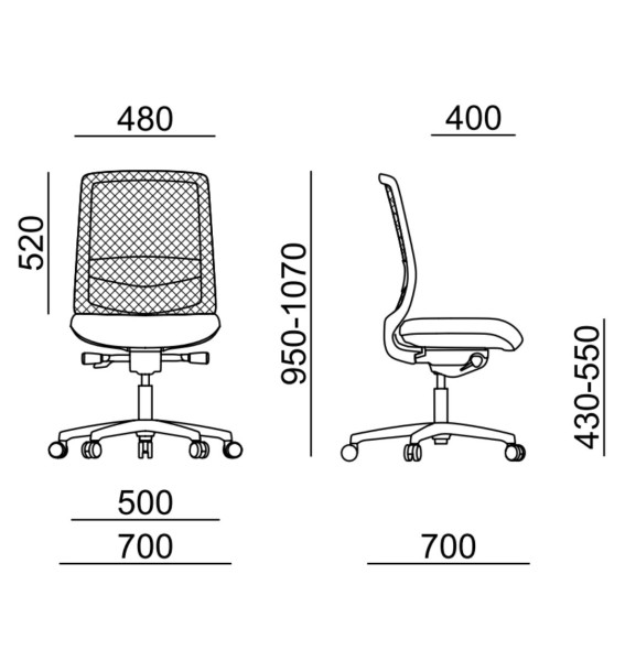Design Drehstuhl Victory VI 1415