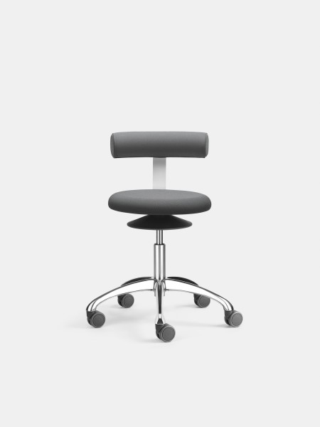 Hocker AOGO mit Rückenlehne