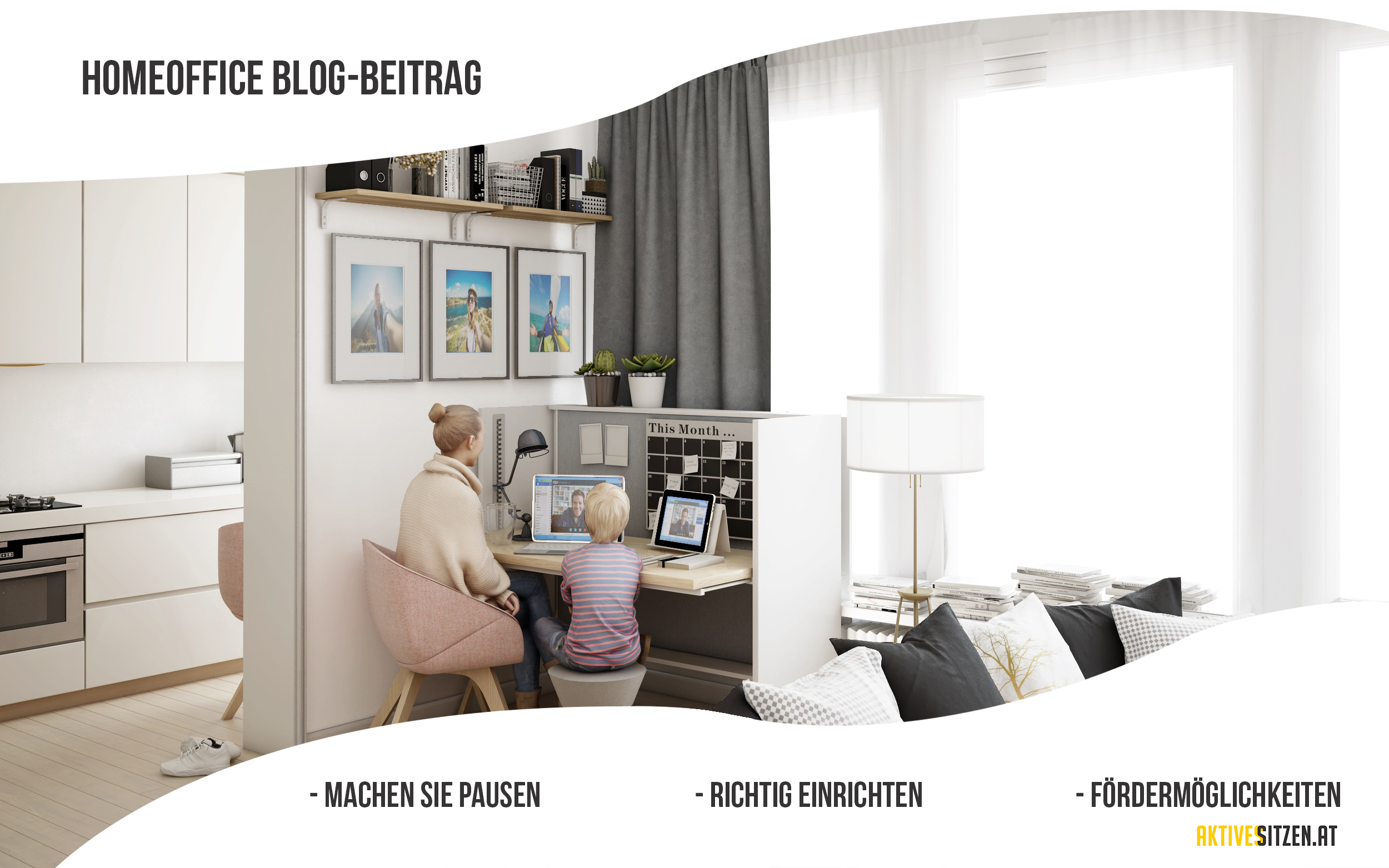 Homeoffice gestalten? Erfahren Sie, wie's richtig geht!